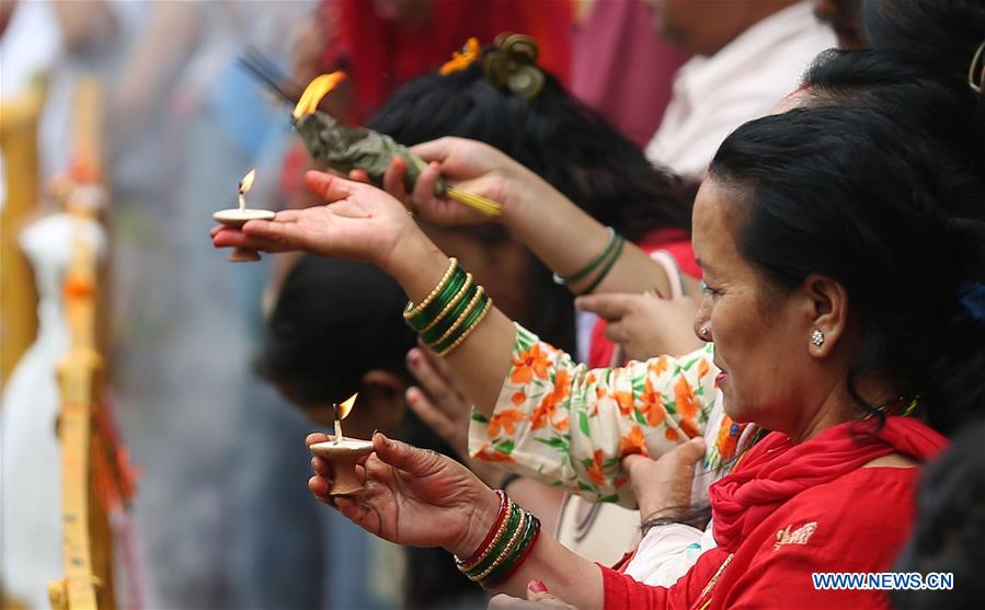 NEPAL-KATHMANDU-NAG-PANCHAMI FESTIVAL