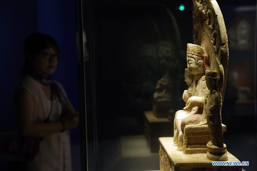 CHINA-BEIJING-BUDDHIST STATUE EXHIBITION (CN)