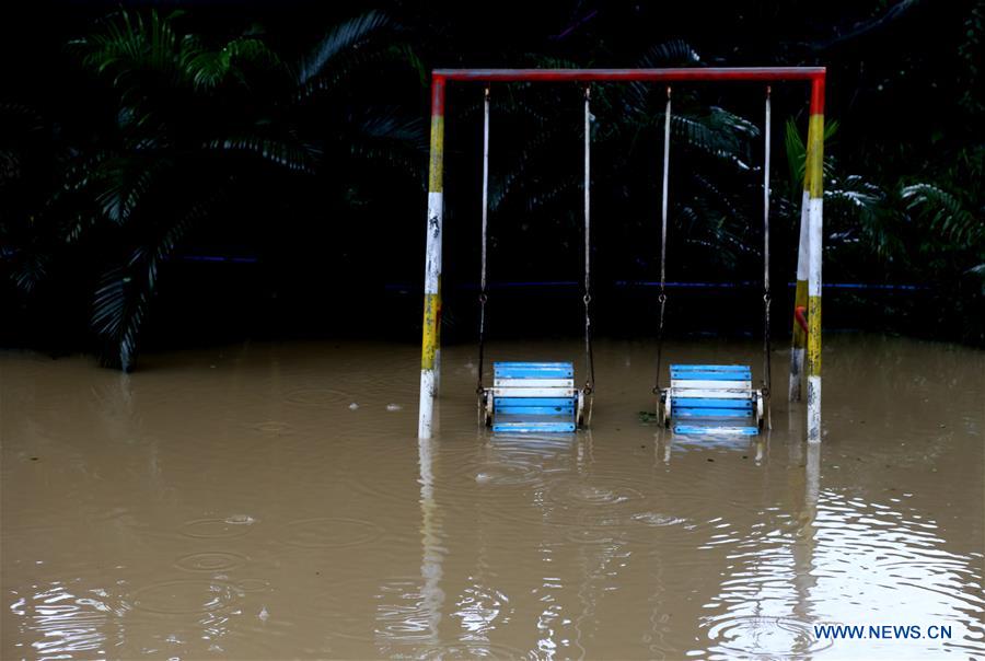 MYANMAR-YANGON-FLOOD