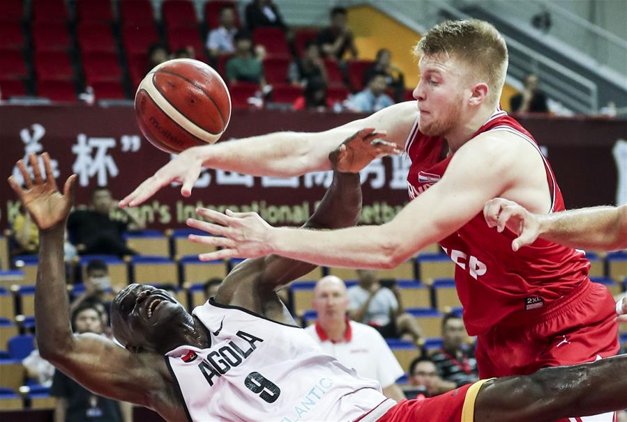 (SP)CHINA-KUNSHAN-INTERNATIONAL MEN'S BASKETBALL CHANLLENGE-ANGOLA VS CROATIA(CN)