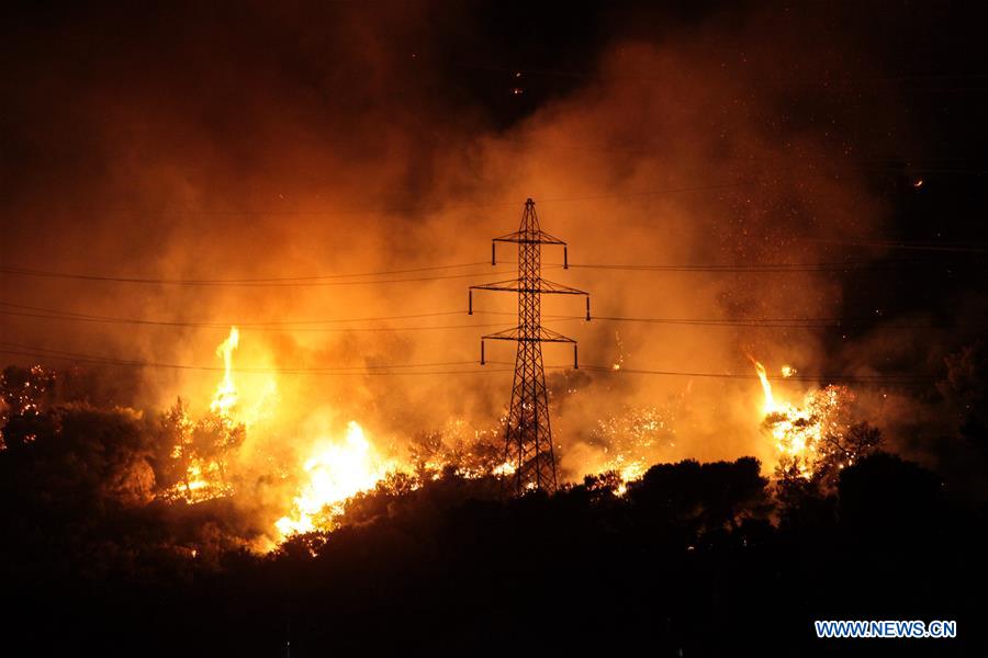 GREECE-ATHENS-WILDFIRE-CONTROL