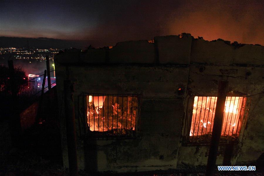 GREECE-ATHENS-WILDFIRE-CONTROL