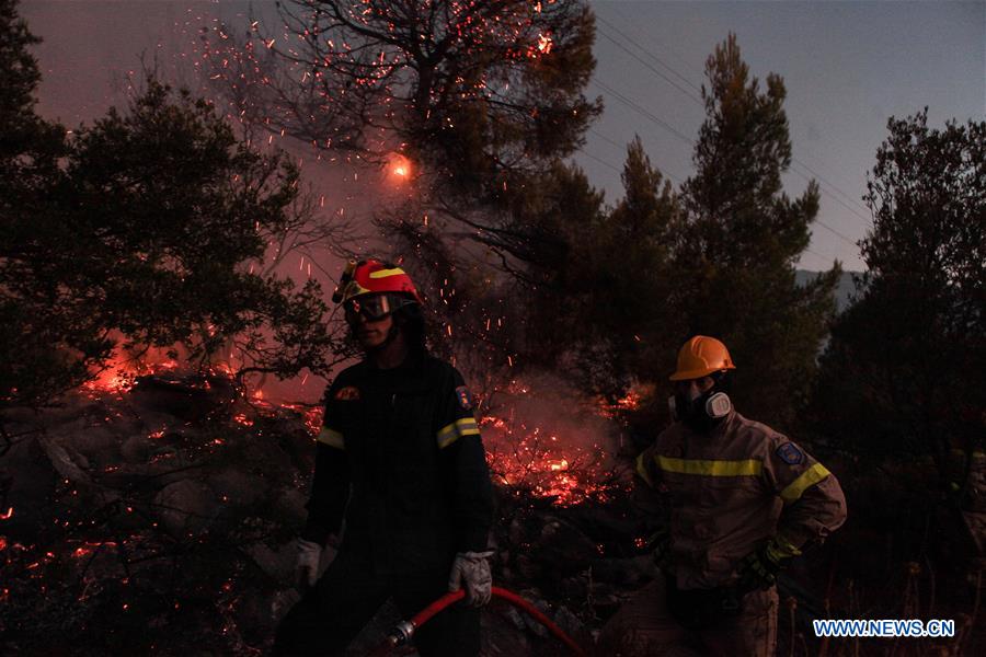 GREECE-ATHENS-WILDFIRE-CONTROL