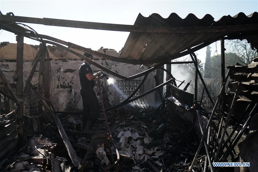 GREECE-ATHENS-WILDFIRE-CONTROL