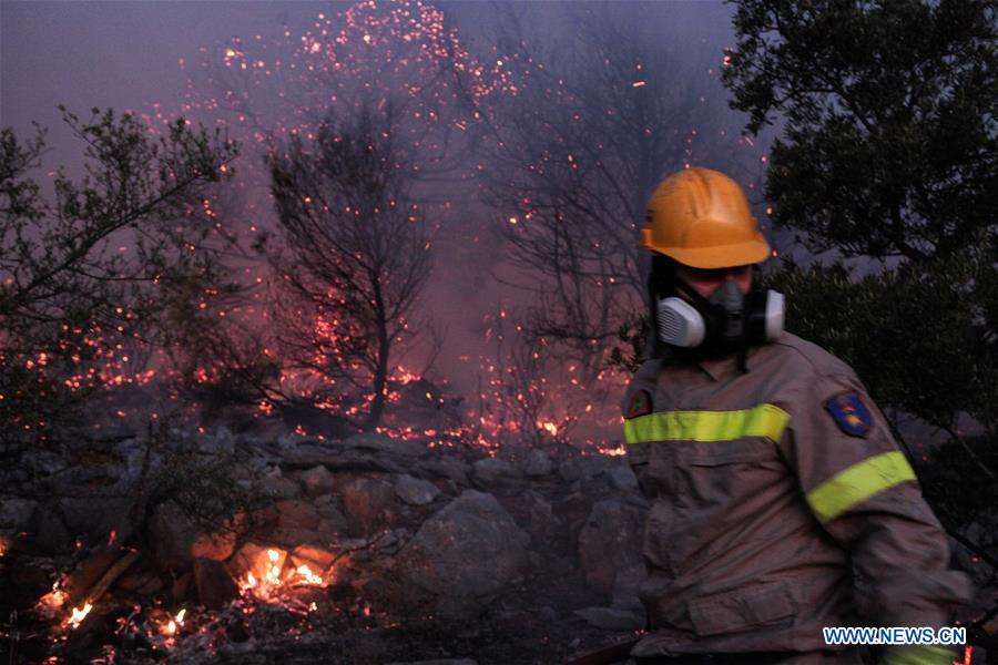 GREECE-ATHENS-WILDFIRE-CONTROL