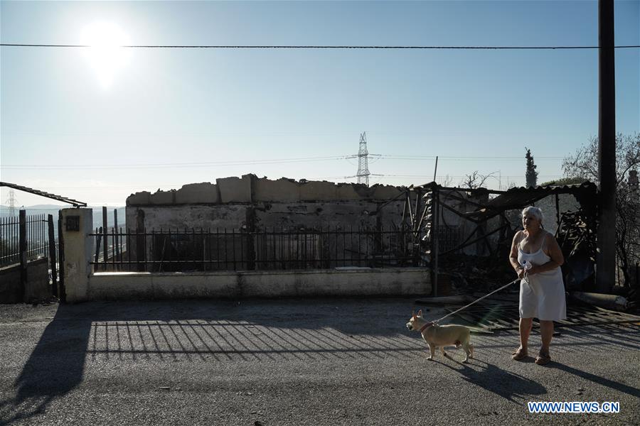 GREECE-ATHENS-WILDFIRE-CONTROL