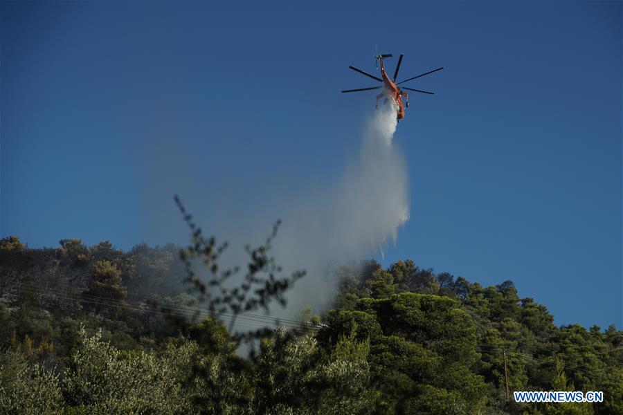 GREECE-ATHENS-WILDFIRE-CONTROL