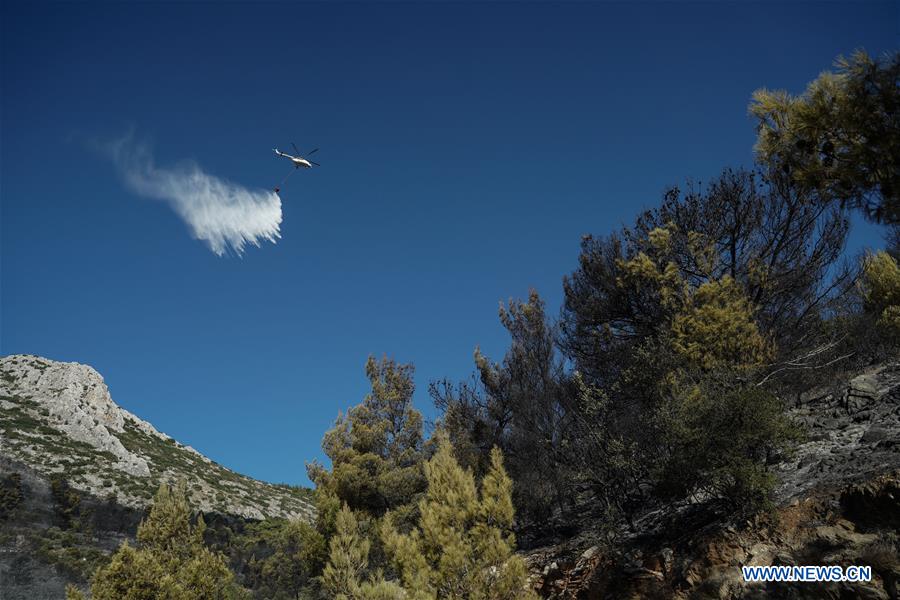 GREECE-ATHENS-WILDFIRE-CONTROL