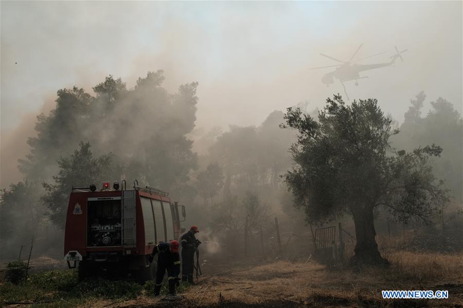 GREECE-EVIA-WILDFIRE