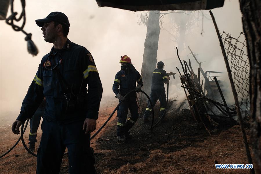 GREECE-EVIA-WILDFIRE