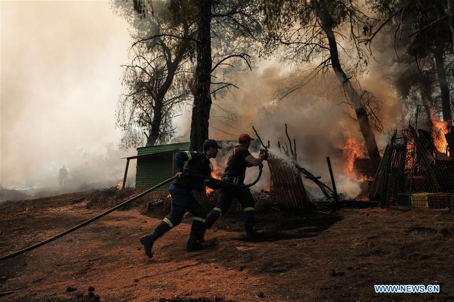 GREECE-EVIA-WILDFIRE