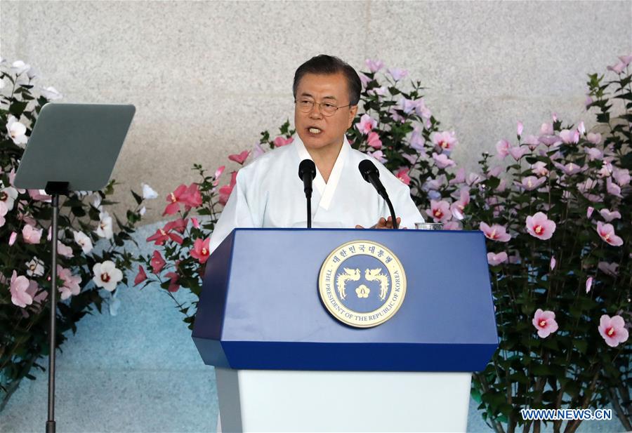 SOUTH KOREA-PRESIDENT-ANNIVERSARY-LIBERATION DAY-SPEECH