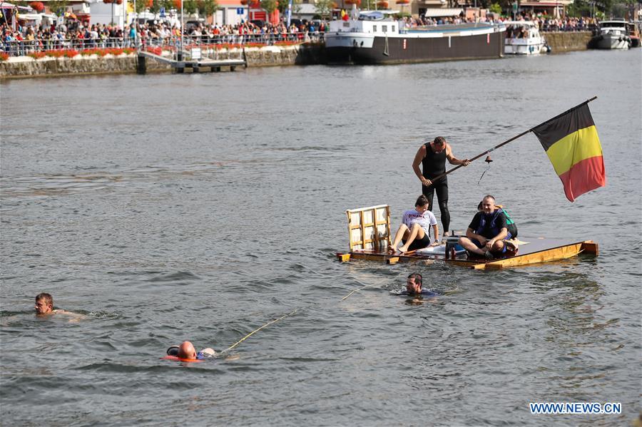 BELGIUM-DINANT-INTERNATIONAL BATHTUB REGATTA