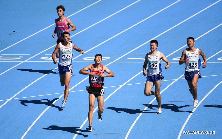 (SP)CHINA-SHANXI-TAIYUAN-2ND YOUTH GAMES-ATHLETICS (CN)