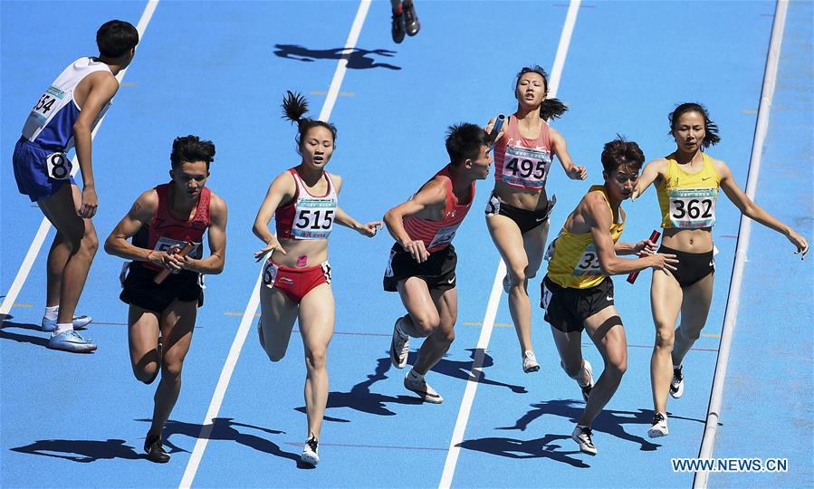 (SP)CHINA-SHANXI-TAIYUAN-2ND YOUTH GAMES-ATHLETICS (CN)