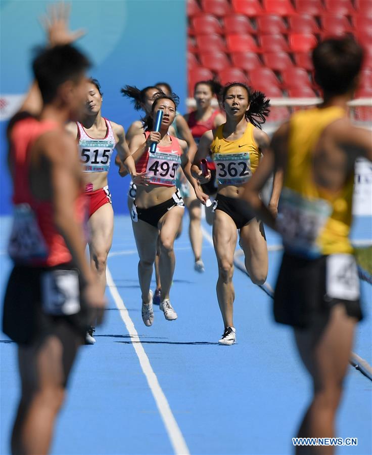 (SP)CHINA-SHANXI-TAIYUAN-2ND YOUTH GAMES-ATHLETICS (CN)