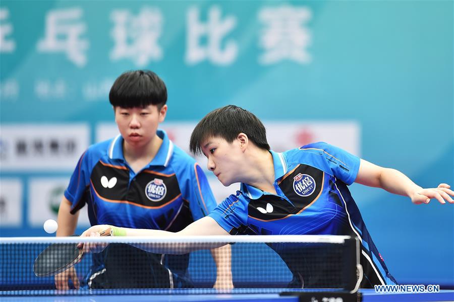 (SP)CHINA-SHANXI-TAIYUAN-2ND YOUTH GAMES-TABLE TENNIS (CN)