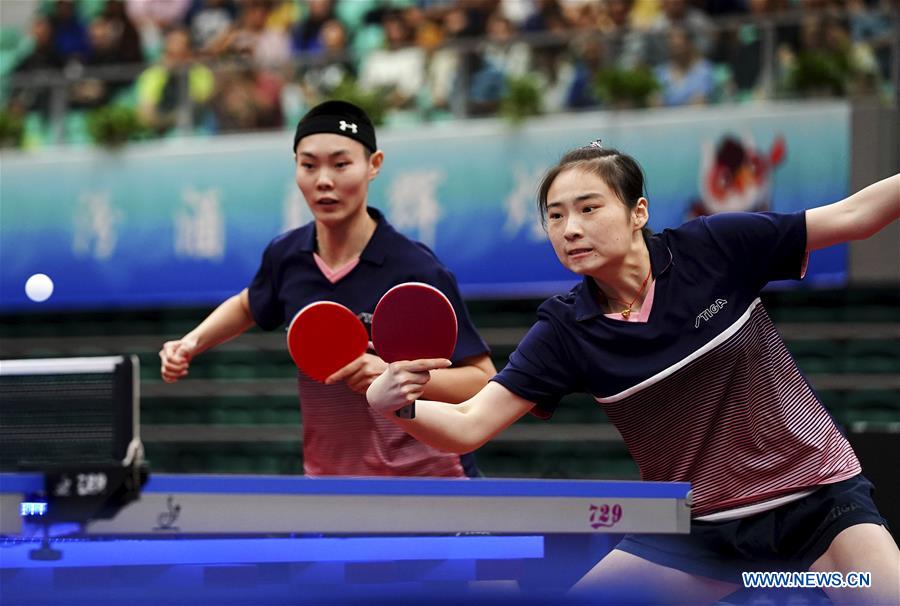 (SP)CHINA-SHANXI-TAIYUAN-2ND YOUTH GAMES-TABLE TENNIS (CN)