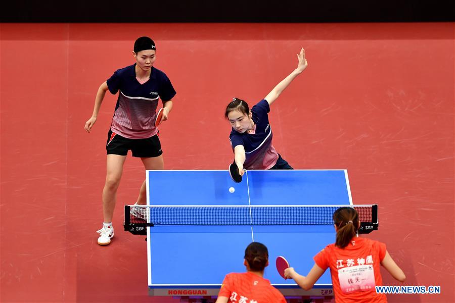 (SP)CHINA-SHANXI-TAIYUAN-2ND YOUTH GAMES-TABLE TENNIS (CN)