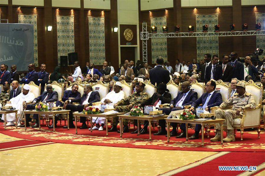 SUDAN-KHARTOUM-TRANSITIONAL PERIOD DOCUMENTS-SIGNING