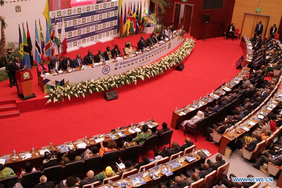 39th Ordinary Summit of SADC held in Tanzania Xinhua English.news.cn