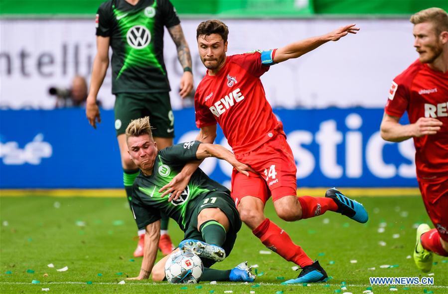 (SP)GERMANY-WOLFSBURG-SOCCER-BUNDESLIGA-WOLFSBURG VS KOELN