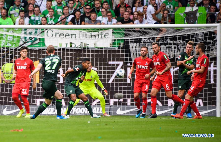 (SP)GERMANY-WOLFSBURG-SOCCER-BUNDESLIGA-WOLFSBURG VS KOELN