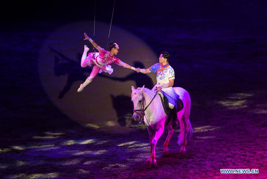 CHINA-INNER MONGOLIA-HORSE DANCE SHOW(CN)