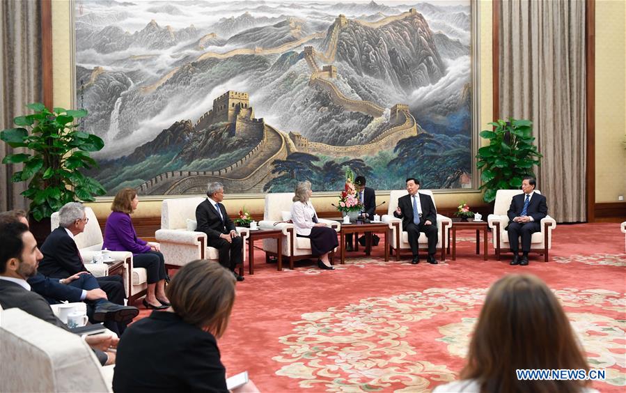 CHINA-BEIJING-WANG CHEN-U.S. HOUSE REPRESENTATIVES-MEETING (CN)