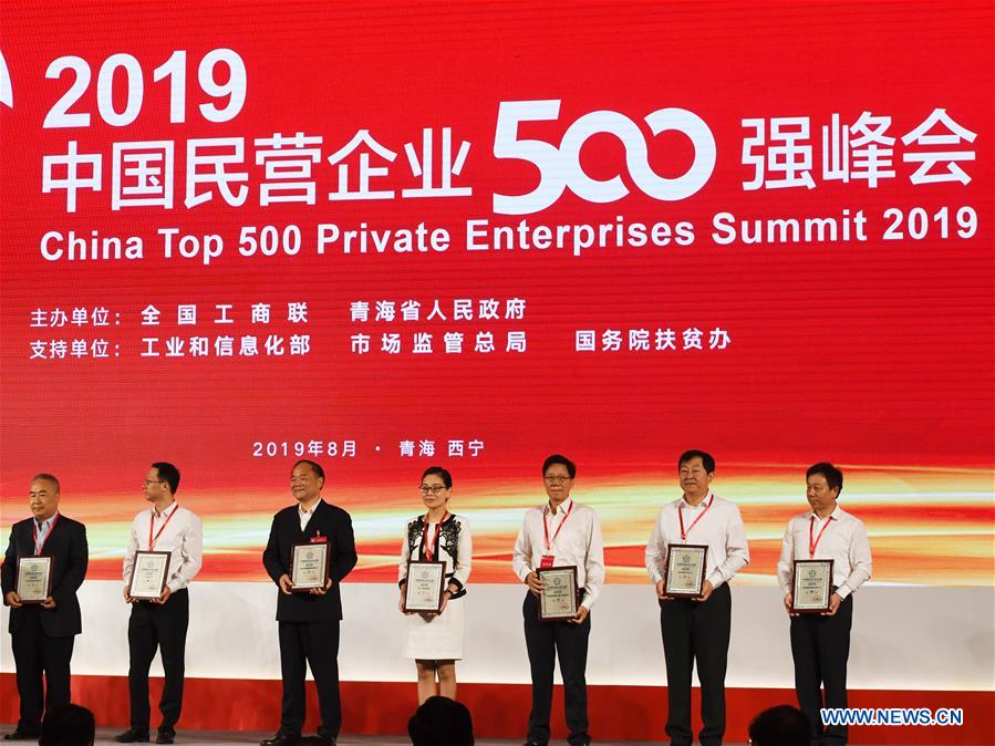 CHINA-QINGHAI-XINING-PRIVATE ENTERPRISES-TOP500 (CN)