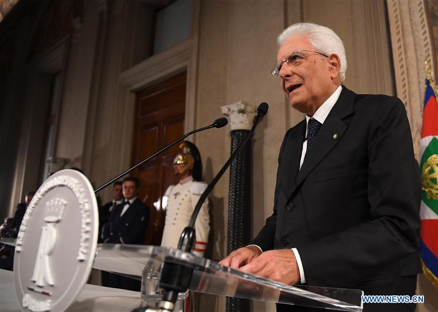 ITALY-ROME-PRESIDENT-POLITICAL PARTIES-TALKS