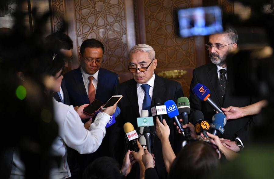 SYRIA-DAMASCUS-CHINESE ENVOY-VISIT