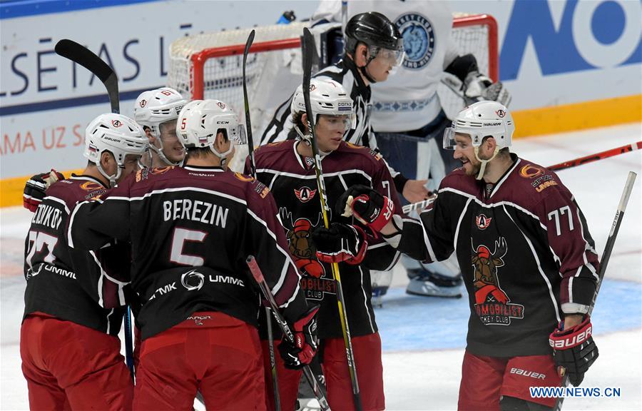 Ice hockey: of 2019 Latvian Railway Cup - Xinhua | English.news.cn