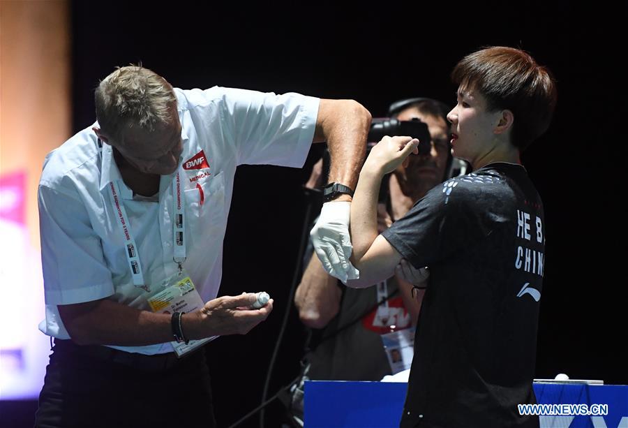 (SP)SWITZERLAND-BASEL-BADMINTON-WORLD CHAMPIONSHIPS