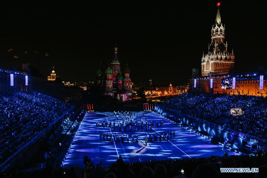 RUSSIA-MOSCOW-MILITARY MUSIC FESTIVAL-OPENING