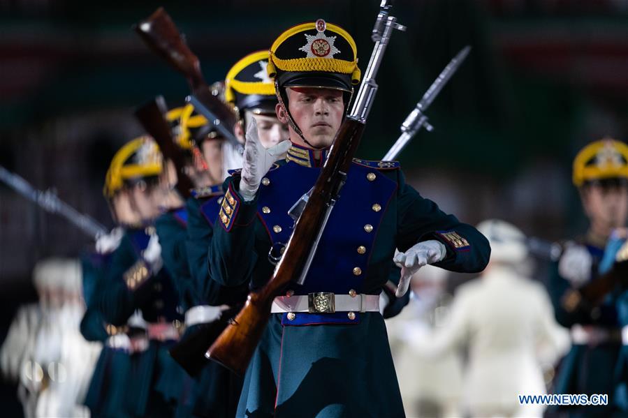 RUSSIA-MOSCOW-MILITARY MUSIC FESTIVAL-OPENING