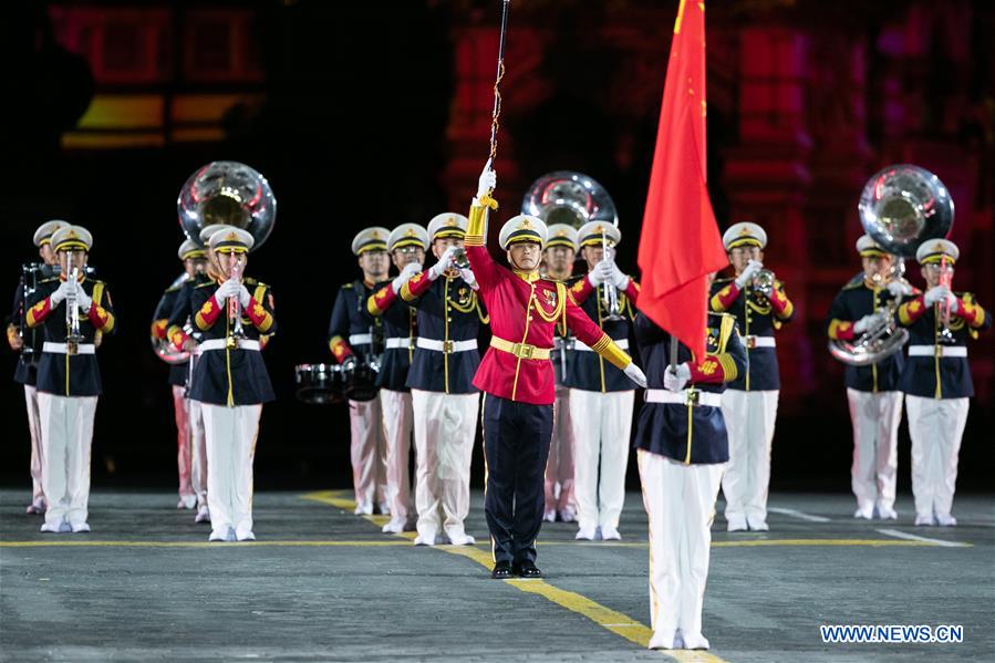 RUSSIA-MOSCOW-MILITARY MUSIC FESTIVAL-OPENING-PLA