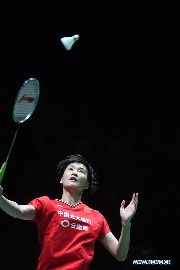 (SP)SWITZERLAND-BASEL-BADMINTON-WORLD CHAMPIONSHIPS