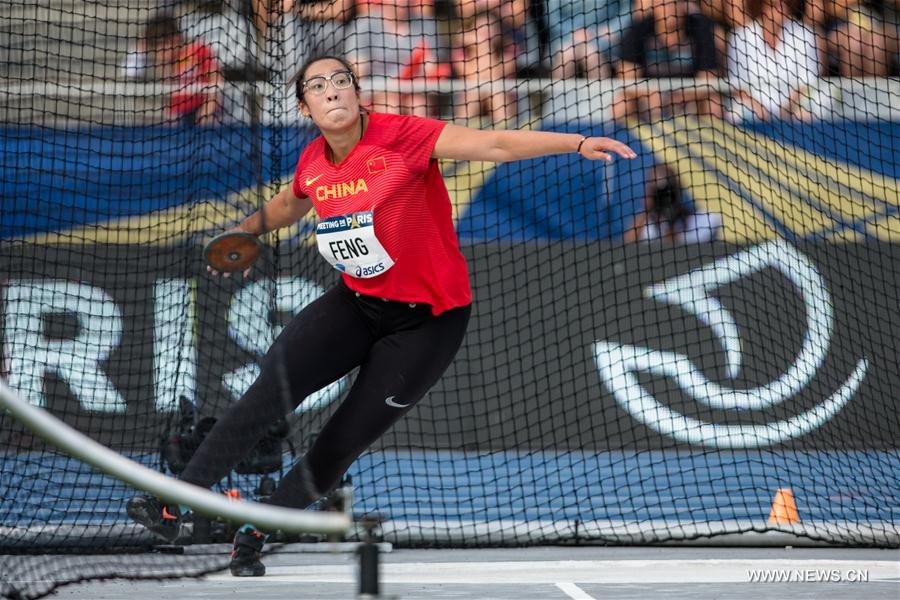 (SP)FRANCE-PARIS-IAAF DIAMOND LEAGUE-WOMEN'S DISCUS THROW