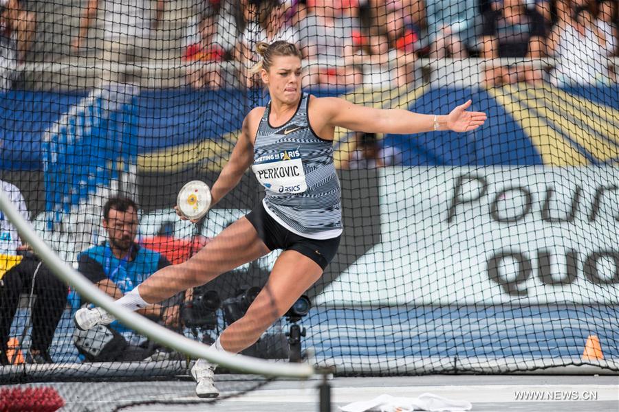 (SP)FRANCE-PARIS-IAAF DIAMOND LEAGUE-WOMEN'S DISCUS THROW