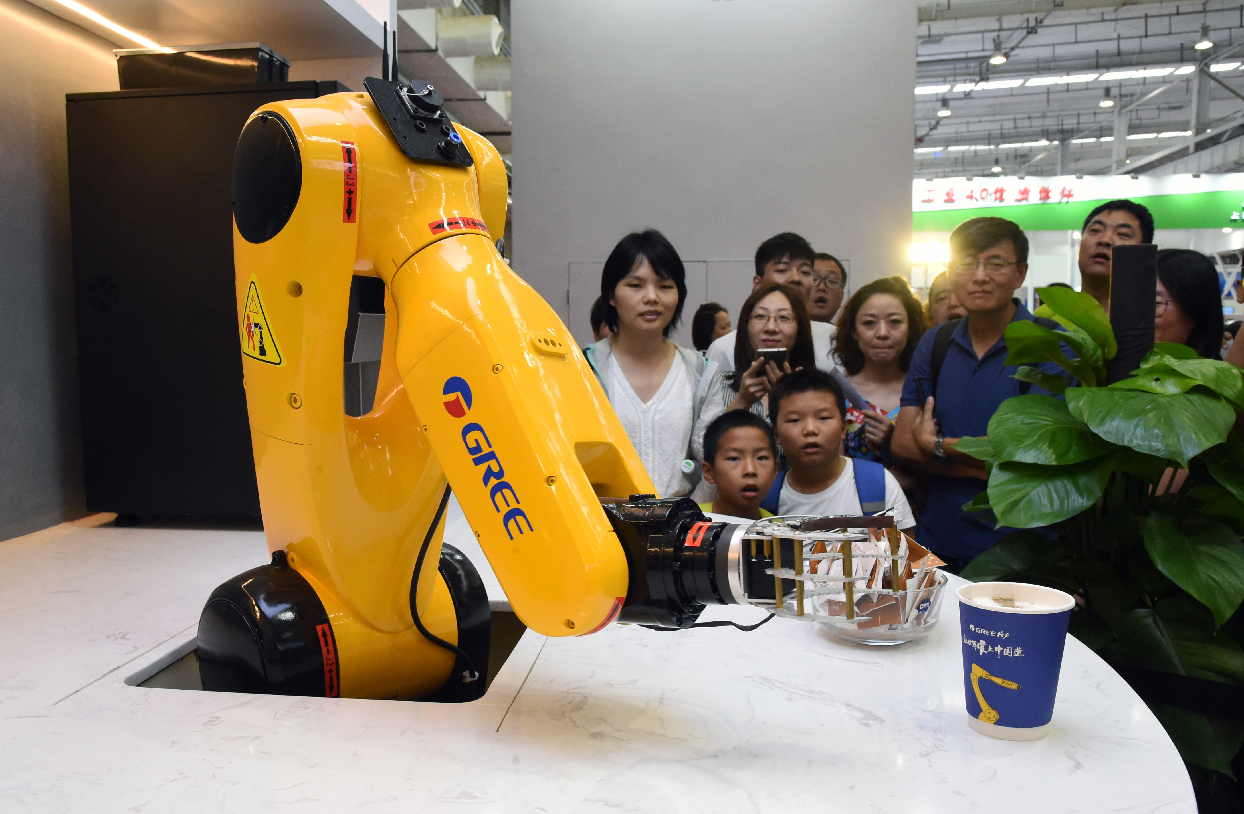 Workshop of the World' China Bets on a Robot Revolution