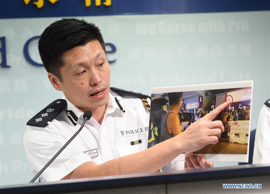 CHINA-HONG KONG-POLICE-PRESS BRIEFING (CN)