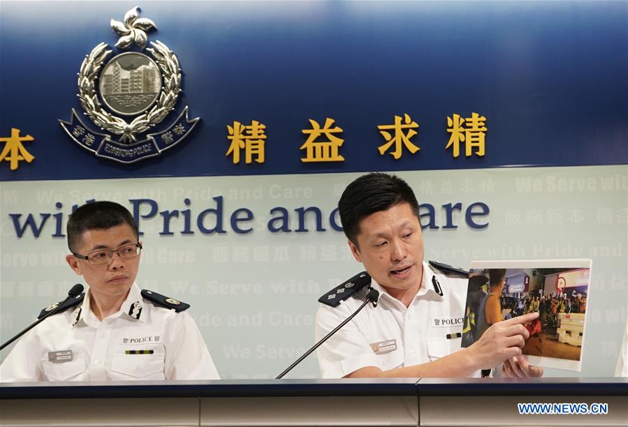 CHINA-HONG KONG-POLICE-PRESS BRIEFING (CN)