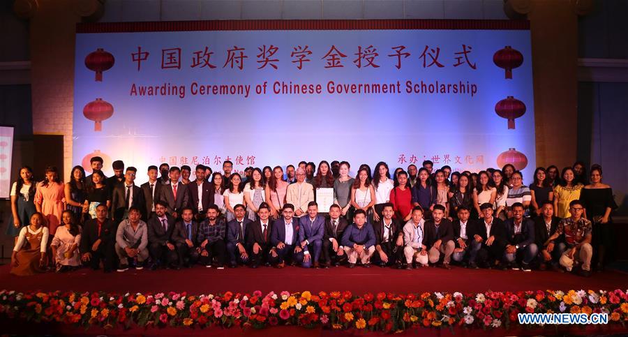 NEPAL-KATHMANDU-NEPALI STUDENTS-CHINESE GOVERNMENT SCHOLARSHIP