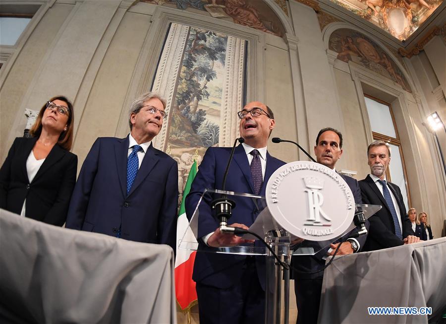 ITALY-ROME-PRESIDENT-POLITICAL PARTIES-TALKS