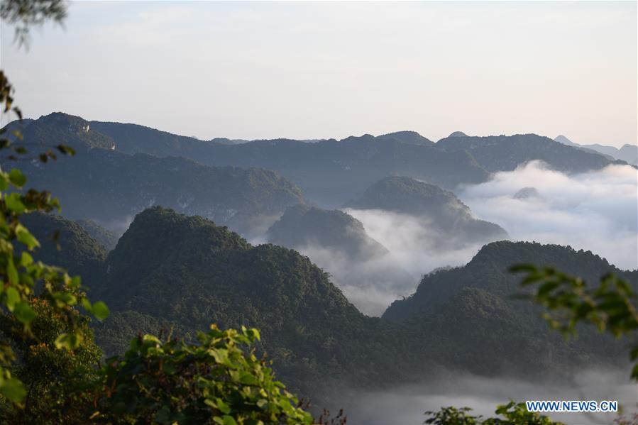 CHINA-GUANGXI-TIANDONG-SEA OF CLOUDS (CN)