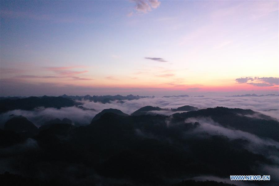 CHINA-GUANGXI-TIANDONG-SEA OF CLOUDS (CN)