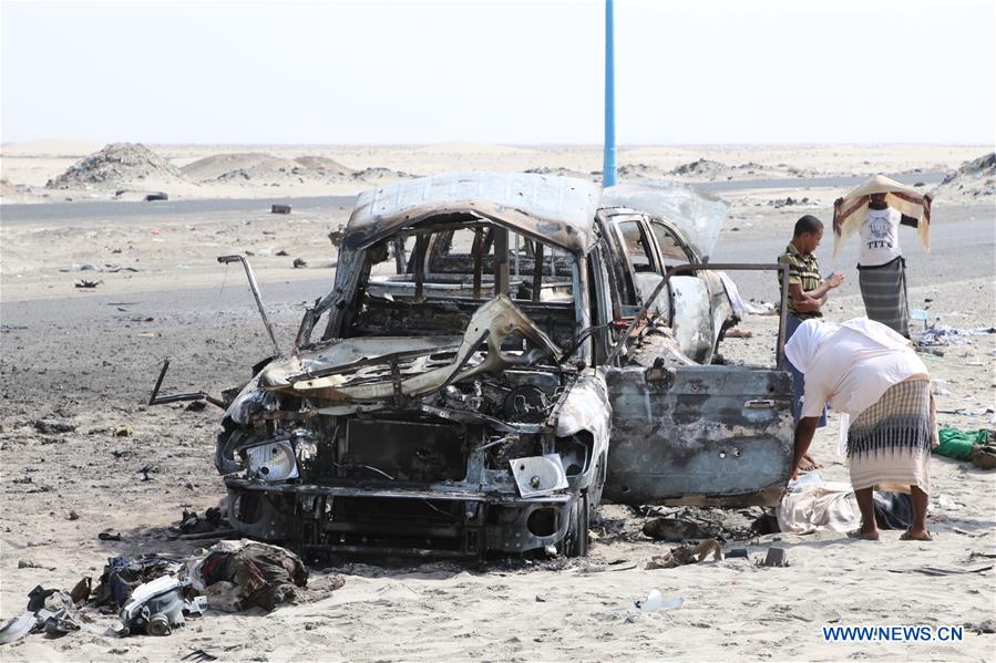 YEMEN-ADEN-OUTSKIRTS-AIRSTRIKES