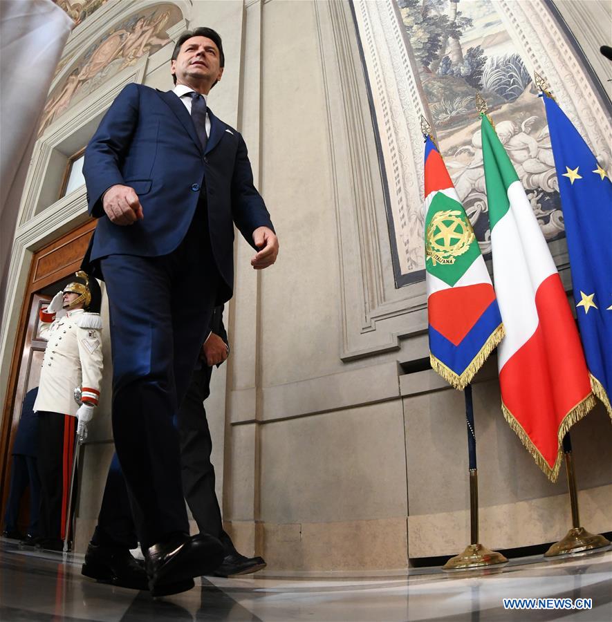 ITALY-ROME-NEW GOVERNMENT-CONTE