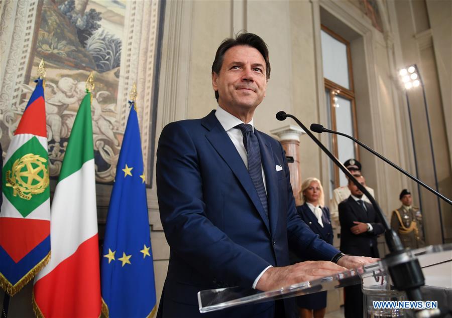 ITALY-ROME-NEW GOVERNMENT-CONTE